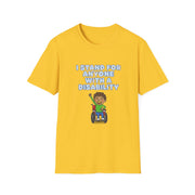I Stand For Anyone With A Disability T-Shirt | Wheelchair Pride, Inclusive Kids Tee