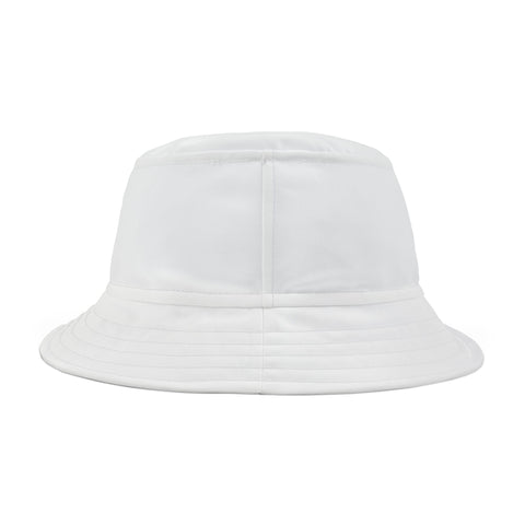 Dream Big Eagle Bucket Hat | Inspirational Script, White Bucket Hat