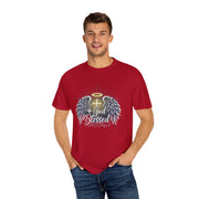 God Blessed Angel Wings T-Shirt | Halo Cross Religious Tee