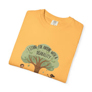 I Stand For Anyone With A Disability T-Shirt | Inclusive Tree Design