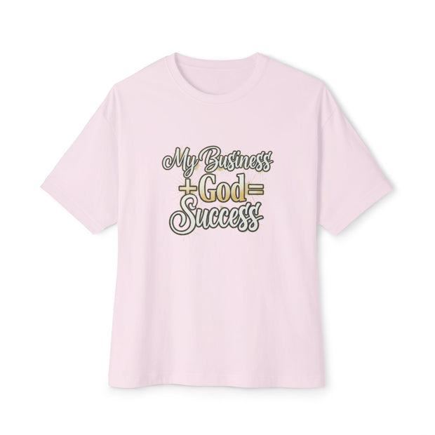 My Business + God = Success T-Shirt | Faith Christian Tee